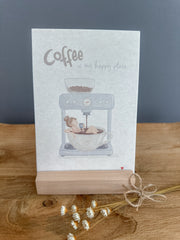 Postkarte Coffee DIN A6