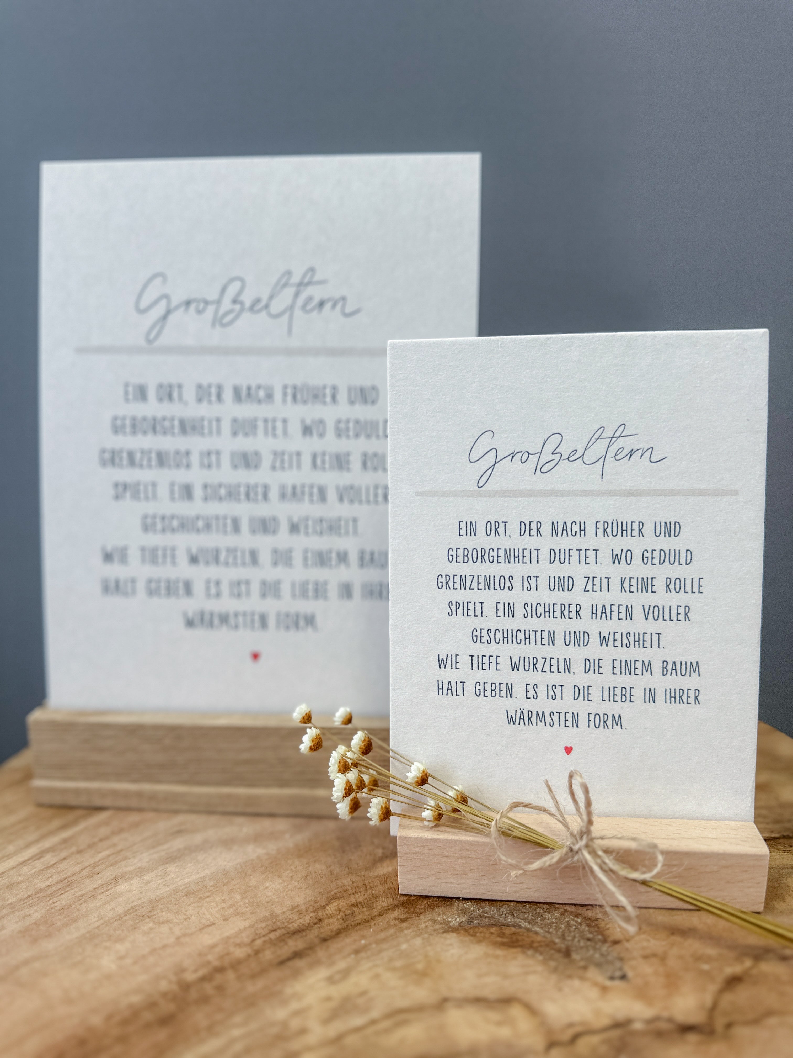 Postkarte Definition Großeltern DIN A5