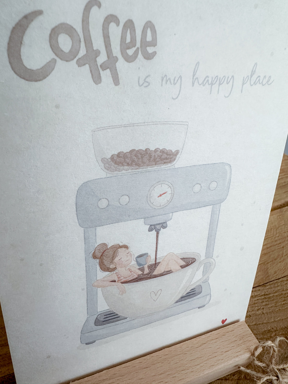 Postkarte Coffee DIN A6