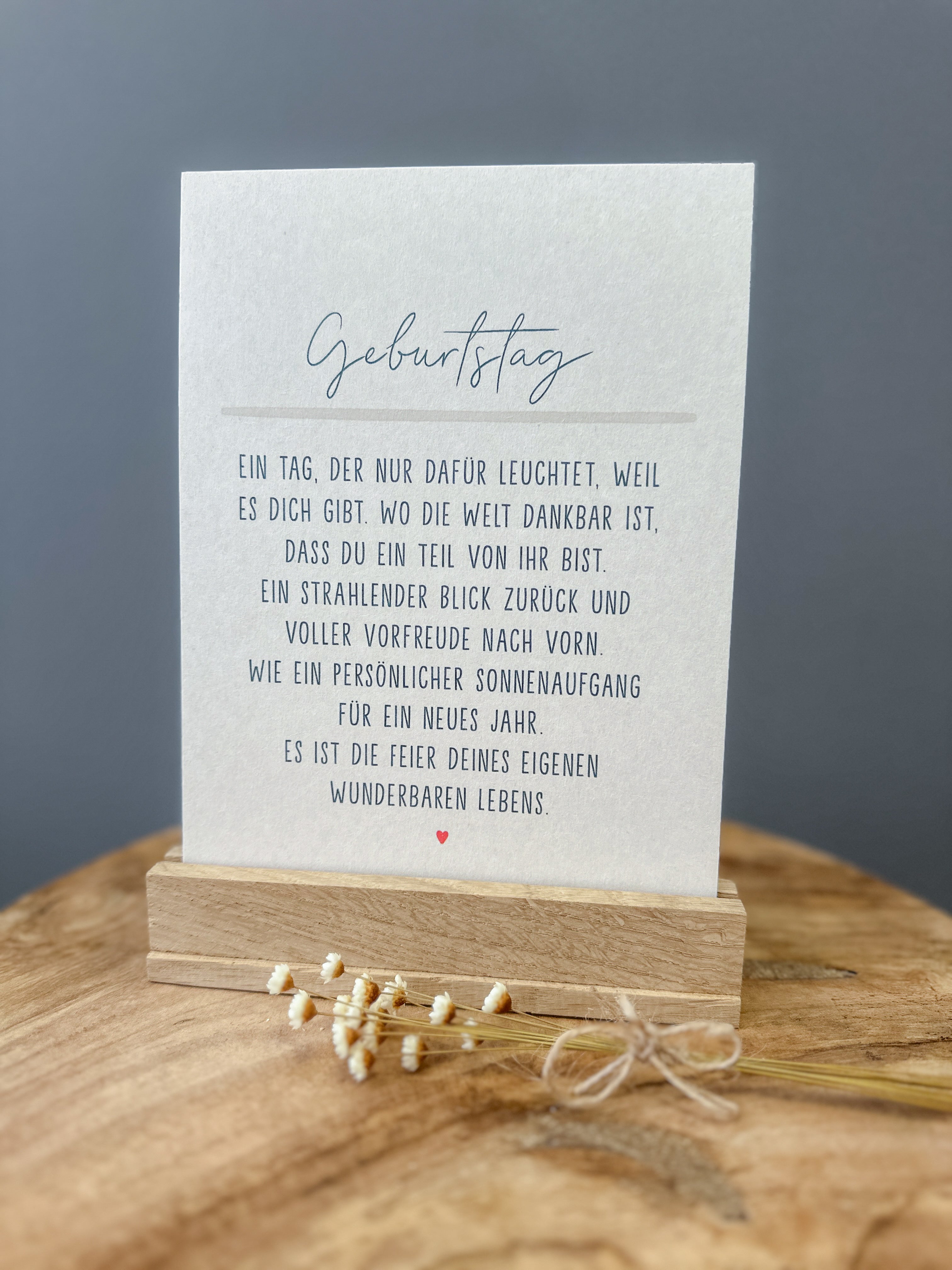 Postkarte Definition Geburtstag DIN A5