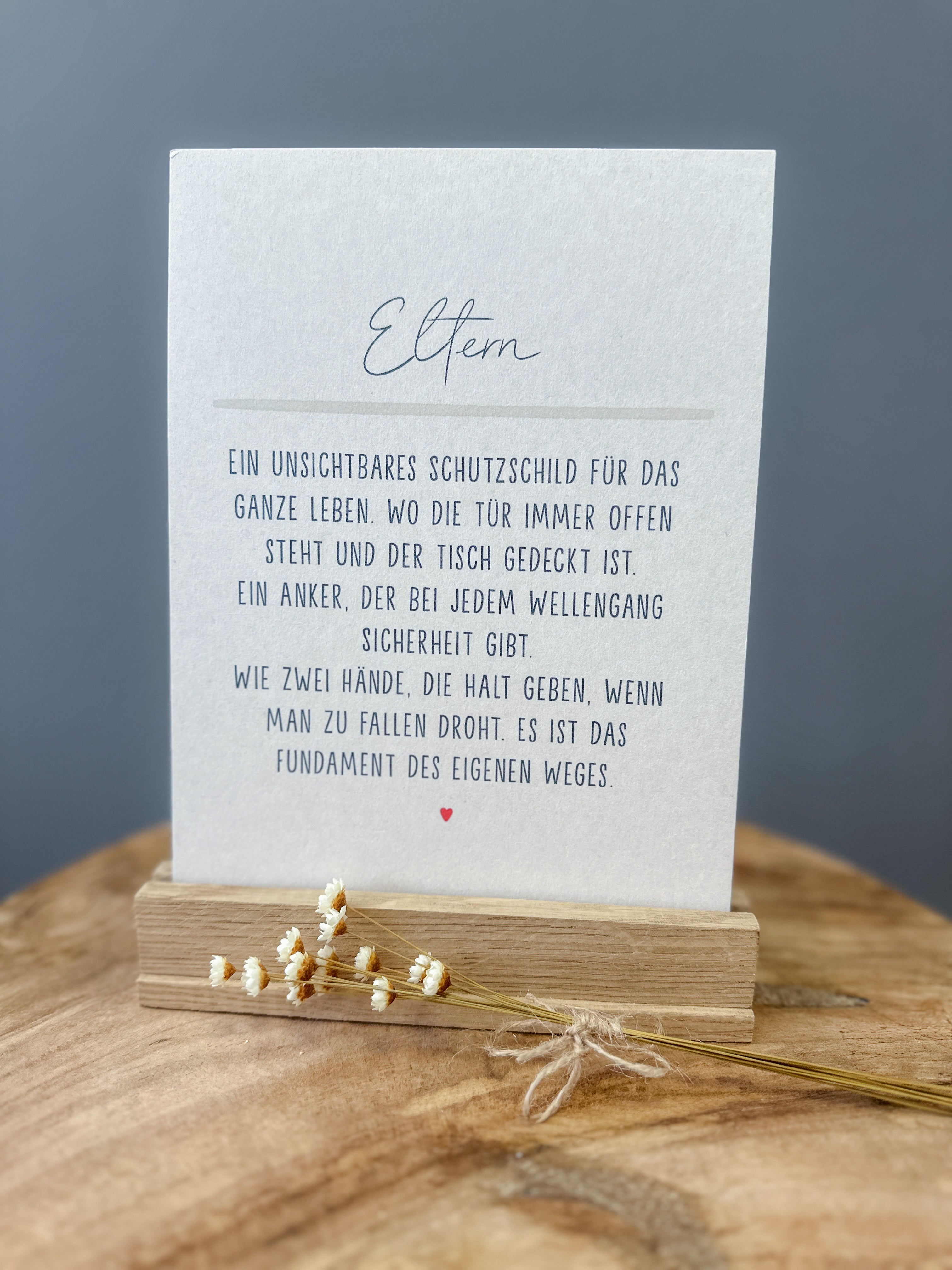 Postkarte Definition Eltern DIN A5