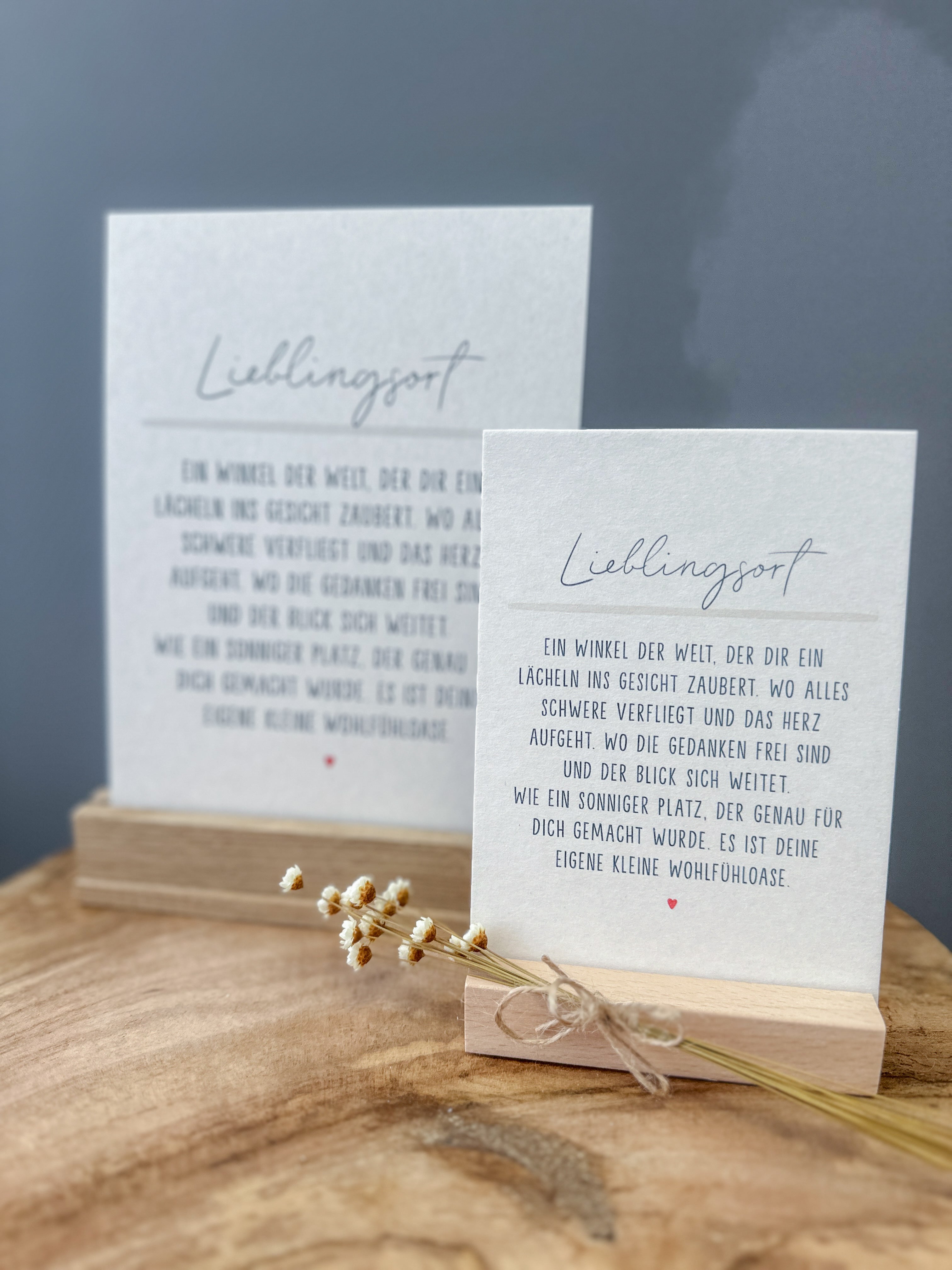 Postkarte Definition Lieblingsort DIN A5