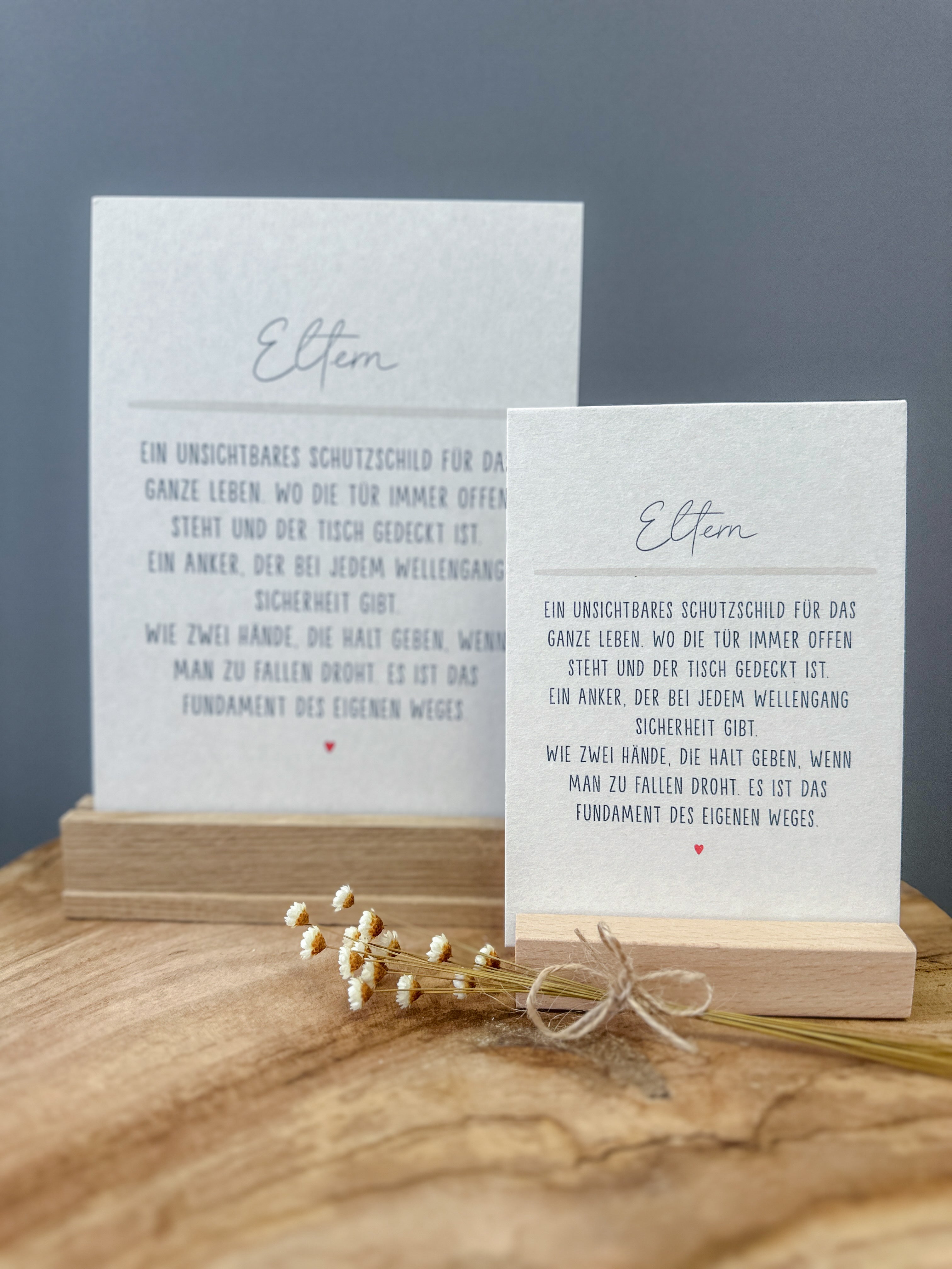 Postkarte Definition Eltern DIN A5
