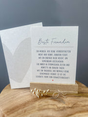 Postkarte Definition Beste Freundin DIN A5