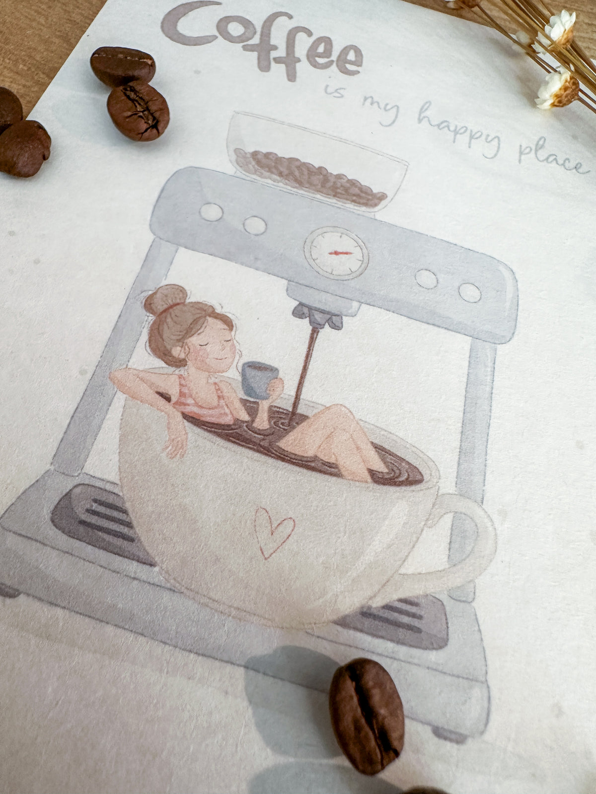 Postkarte Coffee DIN A6