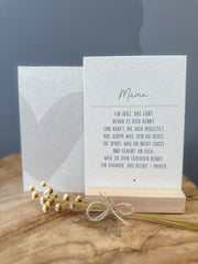 Postkarte Definition Mama DIN A6
