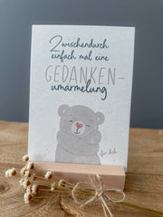 Postkarte Gedankenumärmelung DIN A6