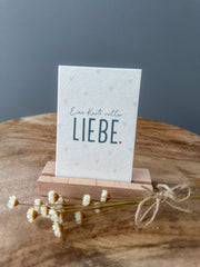 Minikarte Karte voller Liebe