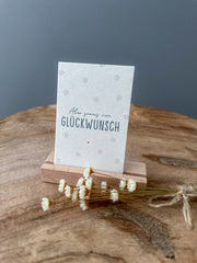 Minikarte Sowas von Glückwunsch