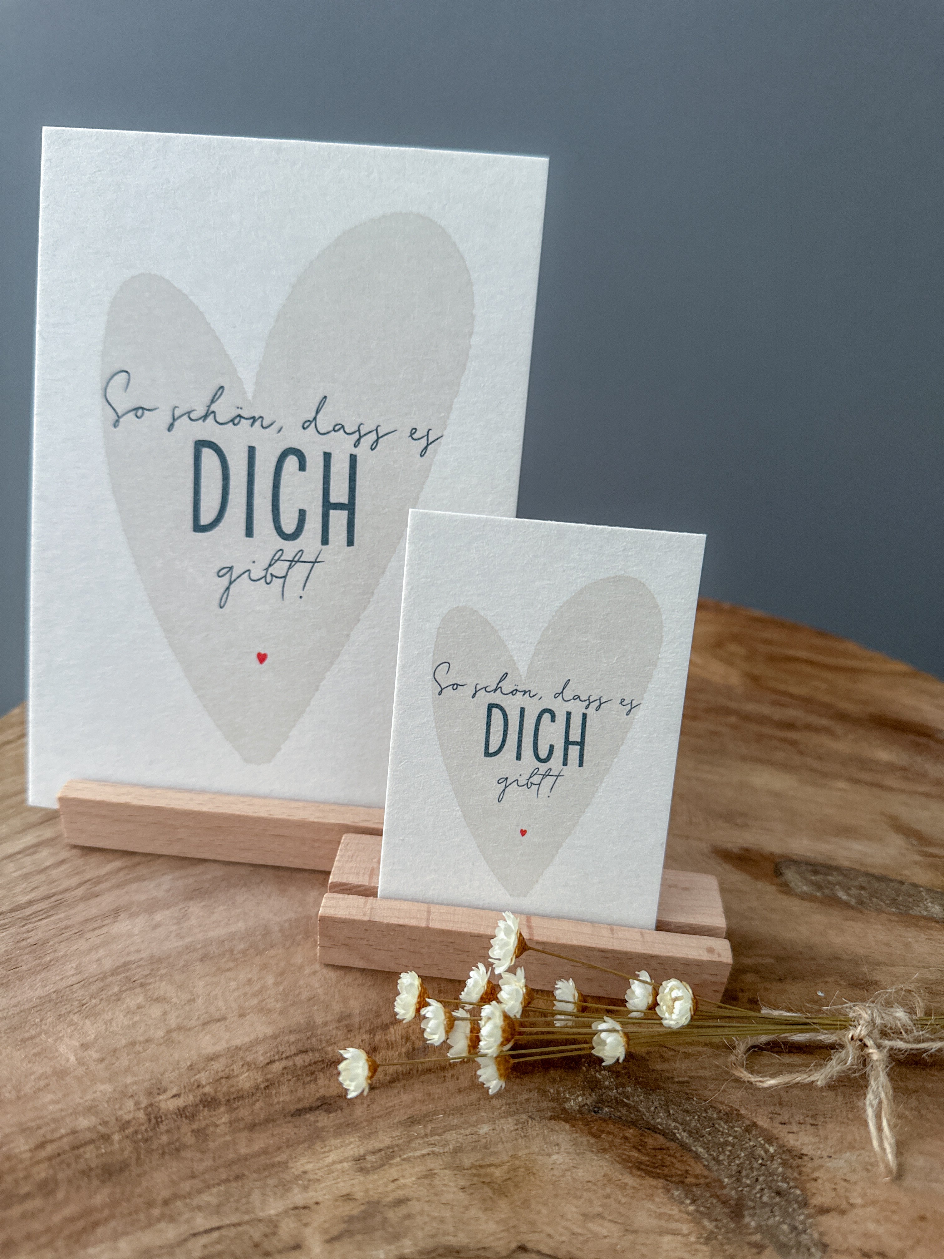 Postkarte So schön, dass es dich gibt DIN A6